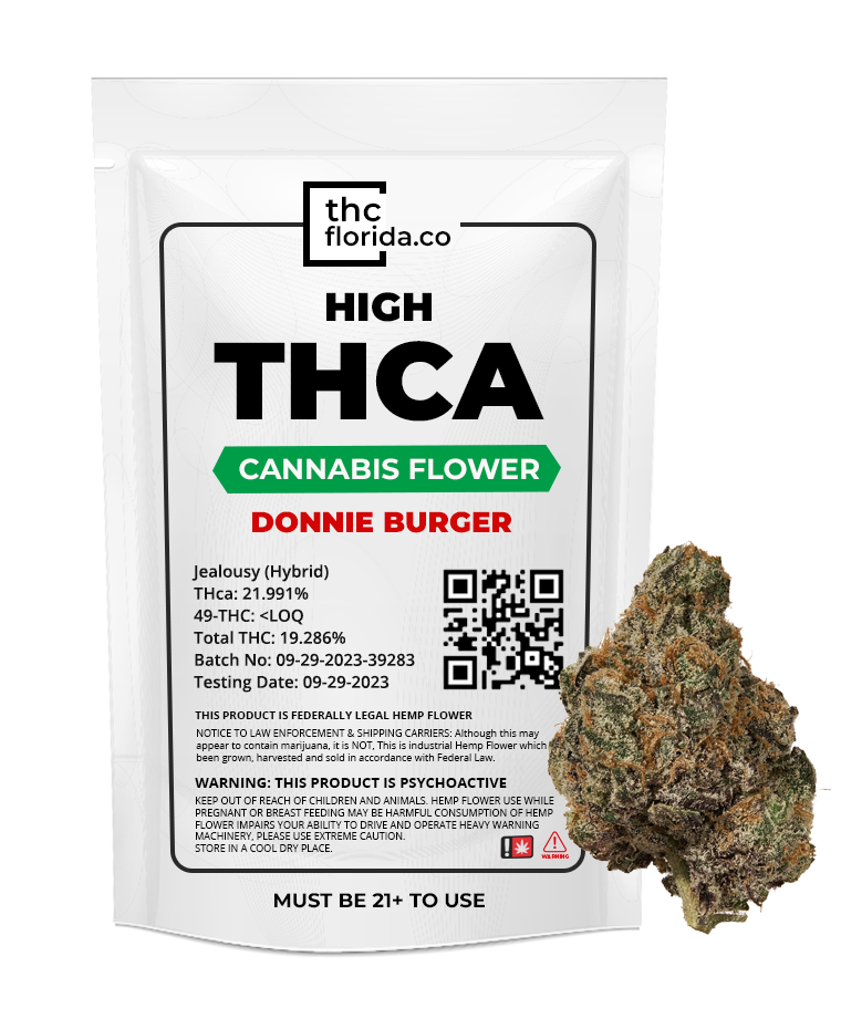 THCA Donnie Burger Flower Ounce Grams